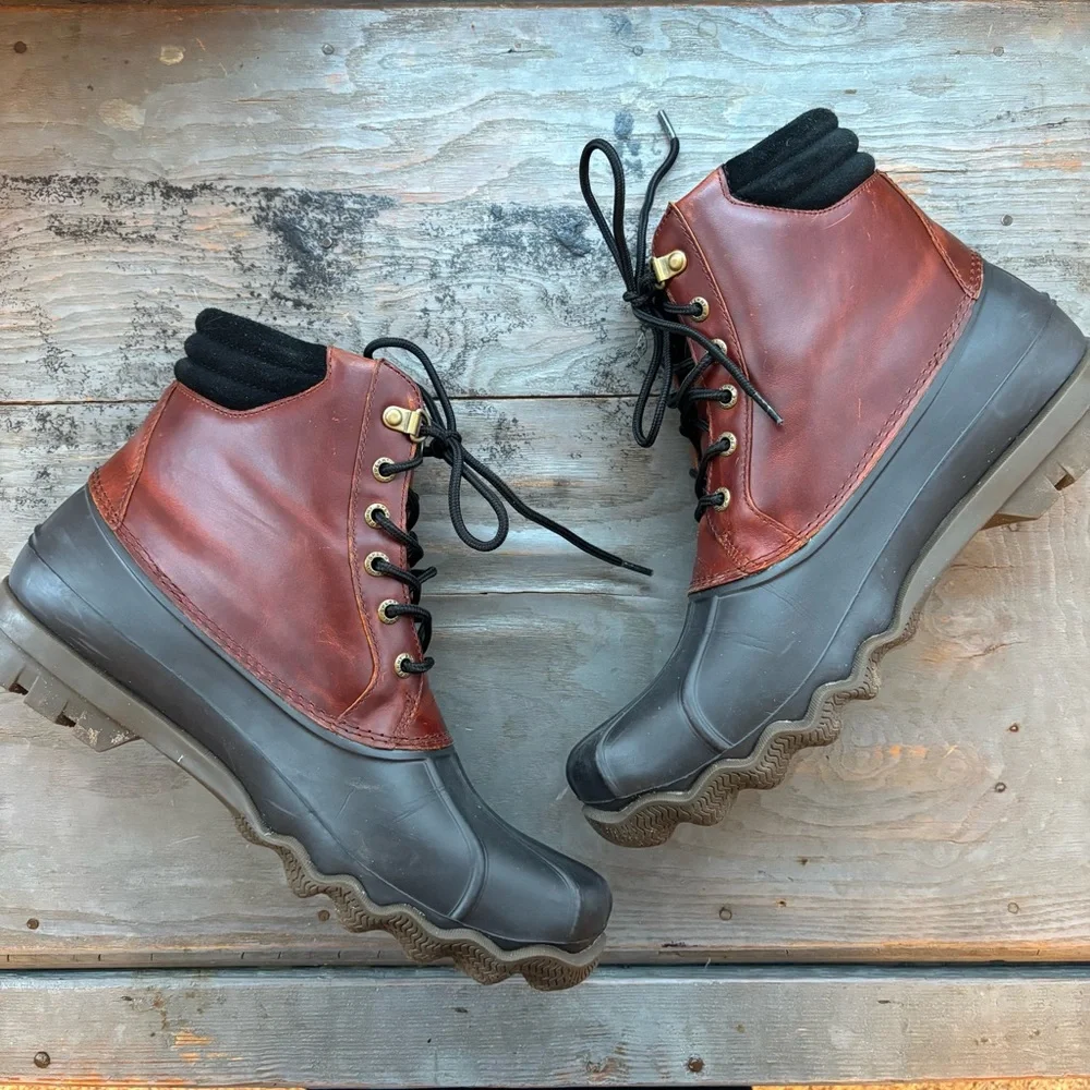 Sperry Avenue waterproof duck boots | size 9